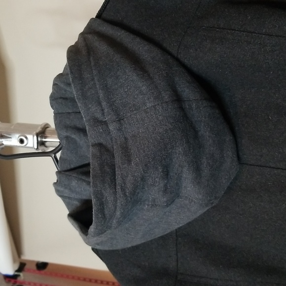 Levi's Mens peacoat, sz M with hood, nice - Picture 7 of 12